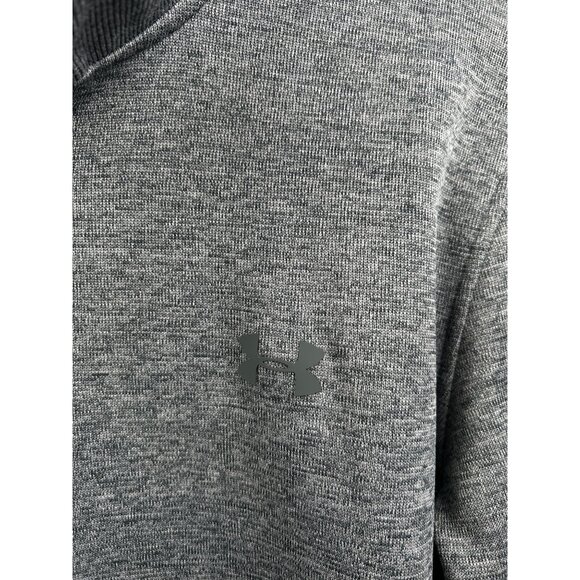 Under Armour Performance Fleece Pullover Mens Large ColdGear 1/4 Zip Fall Wear - Picture 4 of 8